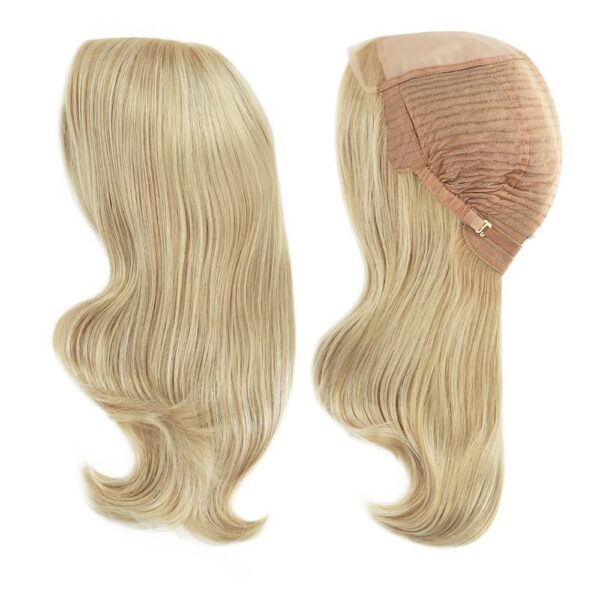 MT11 14.5 Women Luxury Wig Mono Top Jewish Wig Lace Front Human Hair Wig Chinese Culticle Remy Hair Wigs for Women - Image 8