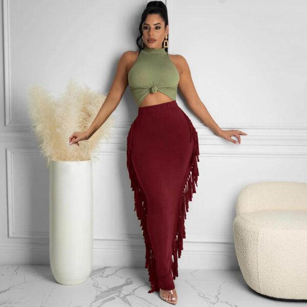 skirt women skirts fall clothes for women long skirt skirts female - Image 4