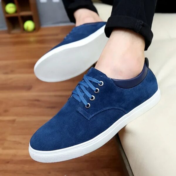 High Quality Men Casual Shoes Genuine Leather Lace Up Brand Platform Flat Oxford Shoes for Men Trendy Sneakers Large Size 38-49
