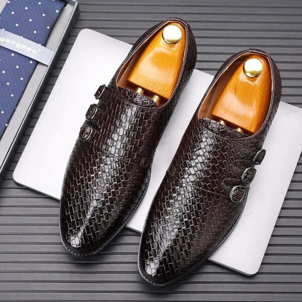 Men Leather Shoes Formal Business Dress Shoes for Men Classic Casual Luxury Formal Shoes Derby Party Oxford Men Footwear