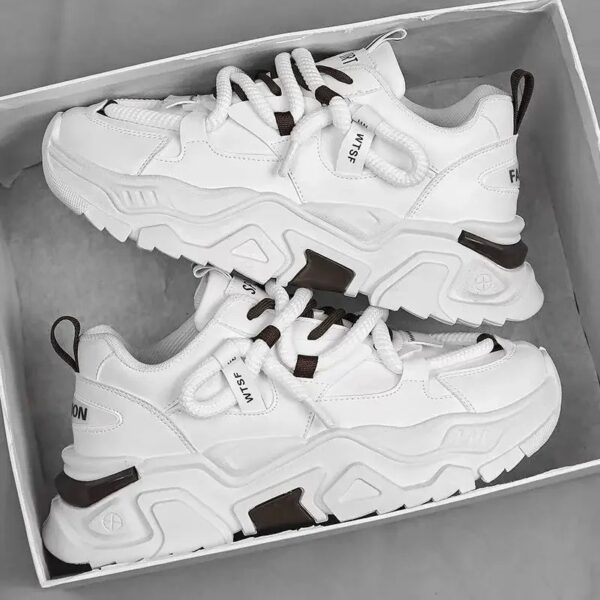 Spring Men's Shoes Breathable New Style Versatile Sport Casual Youth Internet Famous Dad Shoes Trendy Flow Casual Sneakers